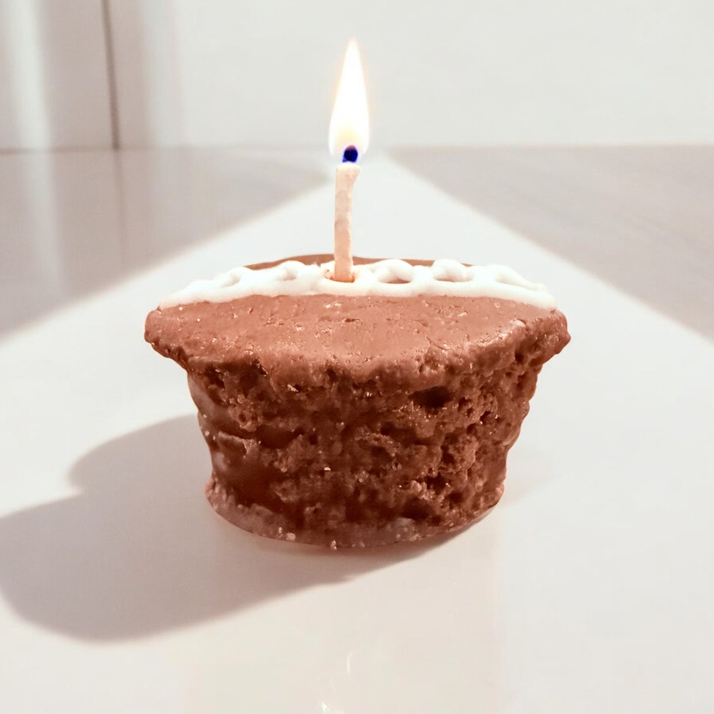 Chocolate Cupcake Candle