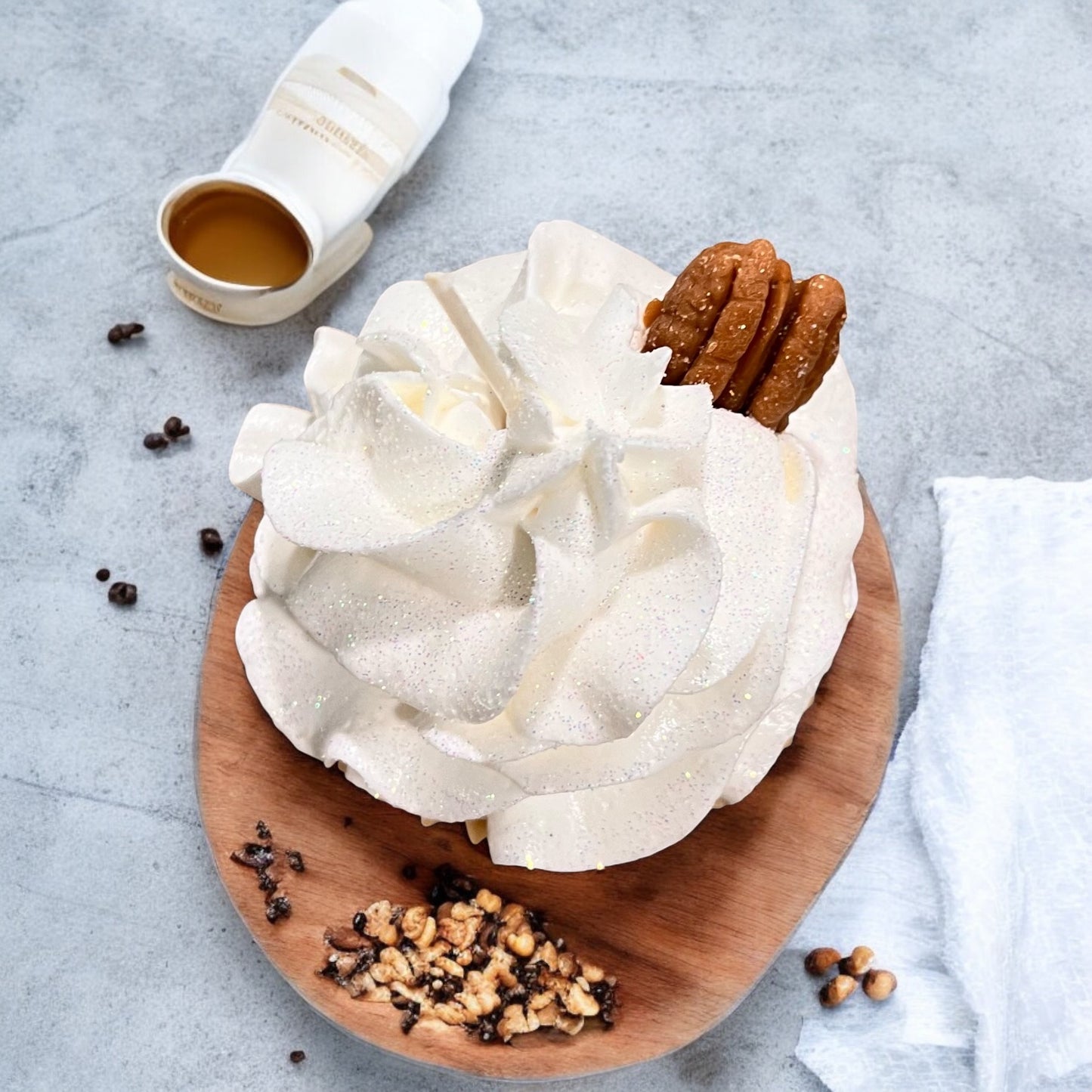 Caramel Pecan Cupcake Candle
