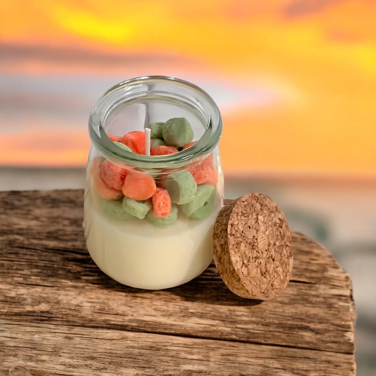 Apple Jack Cereal Milk Jug Candle