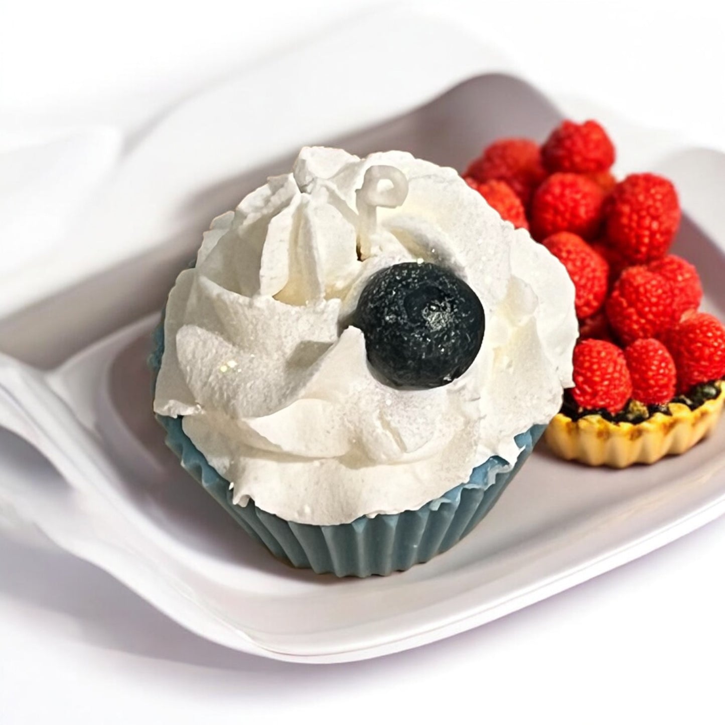 Blueberry Cupcake Candle