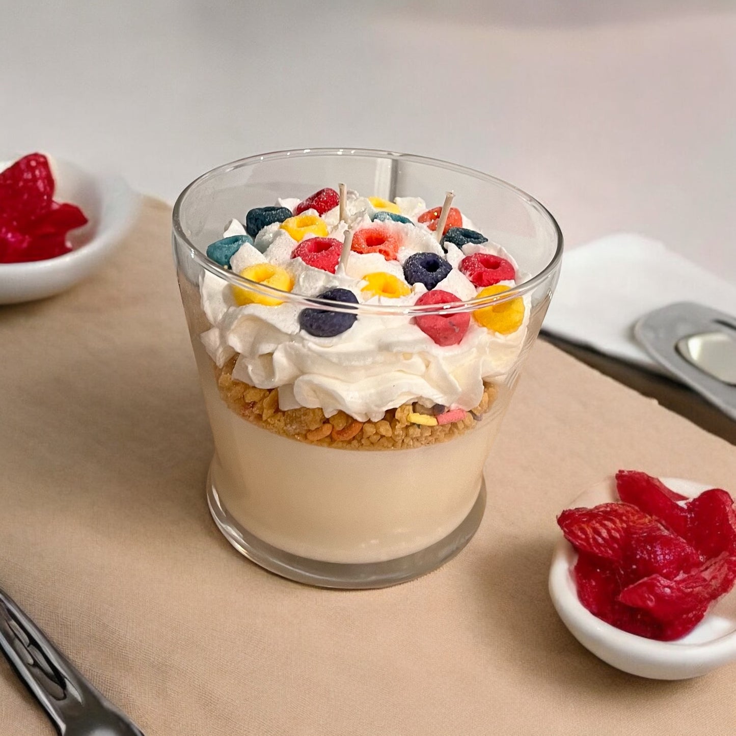 Fruit Cereal Candle