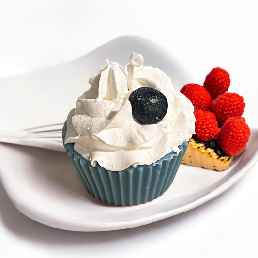 Blueberry Cupcake Candle