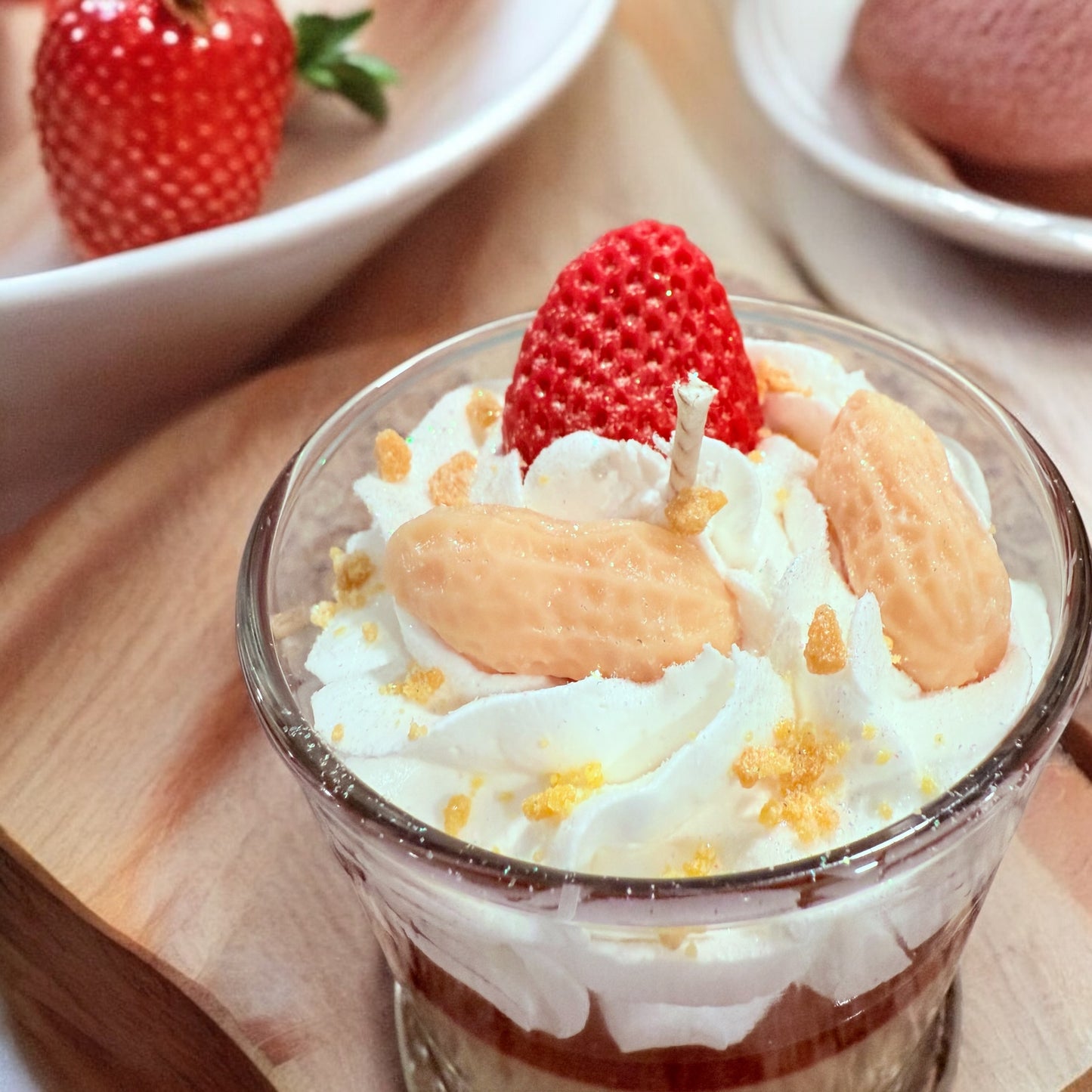 Peanut Butter & Strawberry Candle