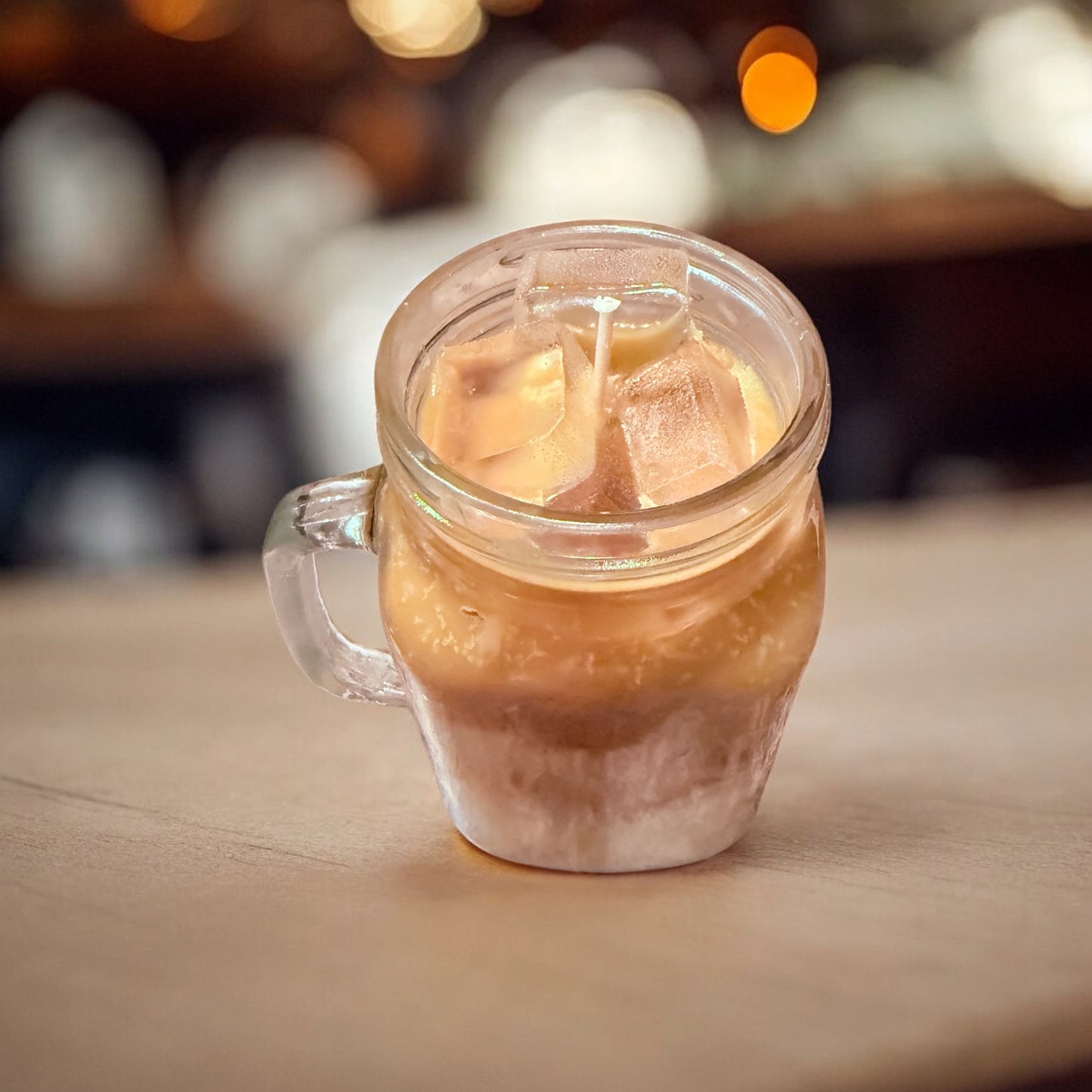 Iced French Vanilla Latte Candle