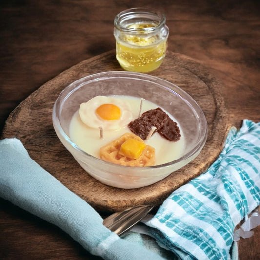 Maple Bacon Breakfast Candle