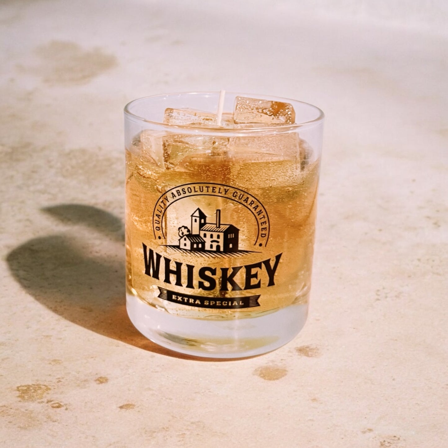 Whiskey candle