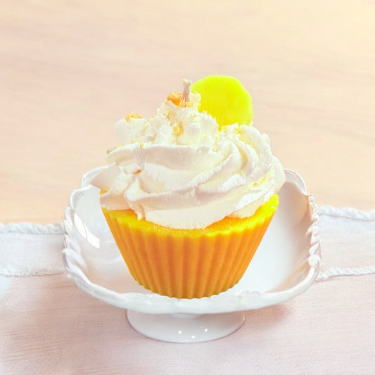 Banana Cupcake Candle