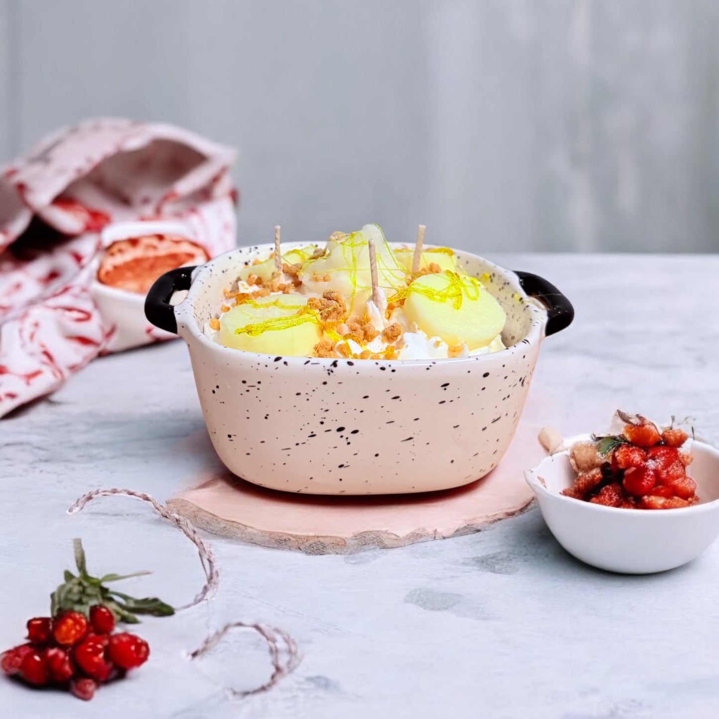 Banana Dish Candle