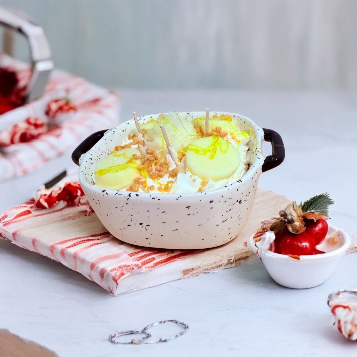 Banana Dish Candle